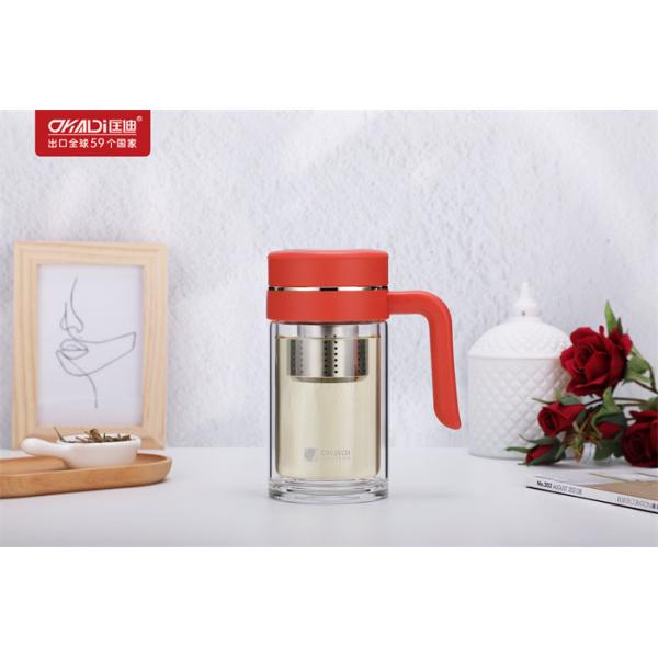 Unisex Borosilicate Glass Bottle For Camp Outdoor Activity