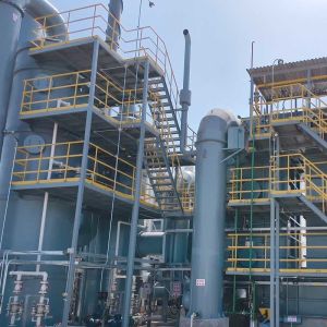 Precise Temperature Control DTO Direct Fired Thermal Oxidizer Compact Structure