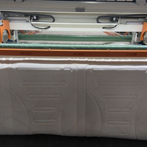 80mm Thickness Mattress Flanging Machine 9KW Commputerized Quilting System