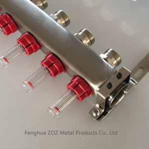 Heating Manifold Flow Meter Valve , Underfloor Manifold 1/2" Flow Meter, Under