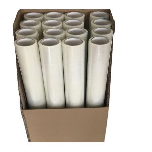 Clear Self - Adhesive Carpet Protection Film Plasticover Strong And Tear