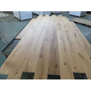 Natural Rustic Oak Engineered Wood Flooring, Embossed Surface