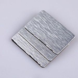 Fireproof Silver Brushed ACP Sheet with Untransparent Protective Film Competitiv