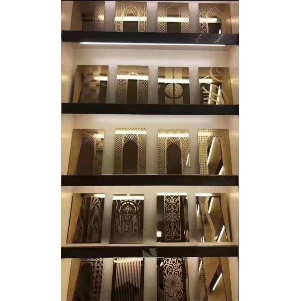 Buy CUSTOMIZED COLORED STAINLESS STEEL SCREENS PVD COATING PREFERRED at wholesale prices