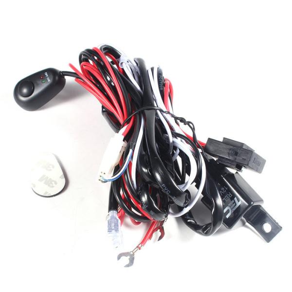 Custom Wire Harness for Dual Electric Cooling Fan PVC Tube Fan Cooling Cable Assembly