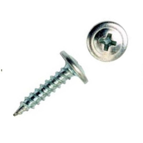 Buy Small White Truss Head Wafer Head Machine Screws With Sharp Point # 8 X 1/2 Modified at wholesale prices