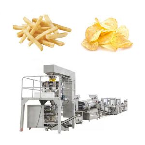 Manual French Fries Processing Line High Productivity Used French Fries Line