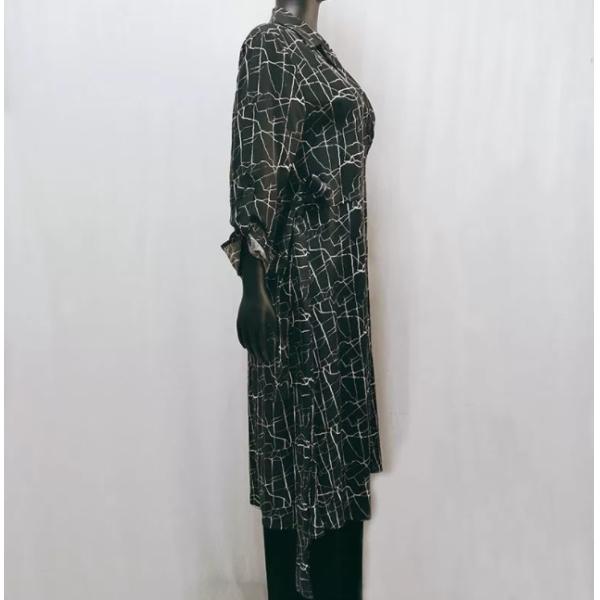 32S 100 Lyocell Tencel Stretch Twill Carded Ladies Cool Trench Coat