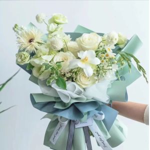 Flower wrapping paper, waterproof thickened flower wrapping paper, double-sided