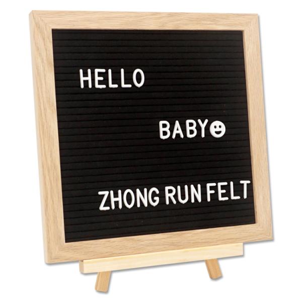 White Frame Sign Menu Letters Outdoor Set Stand Changeable Plastic Felt Letter Board