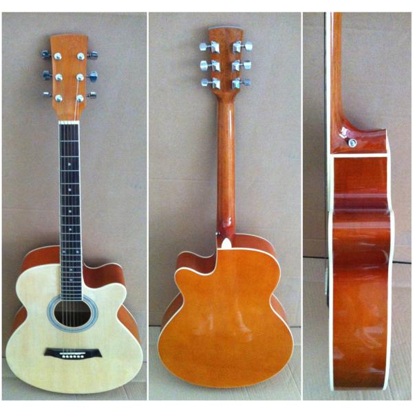 Buy 40inch standard size Top  Acoustic guitar Kauripine wood guitar wholesale Fine handcraft&amp;excellent sound- TP-AG20 at wholesale prices