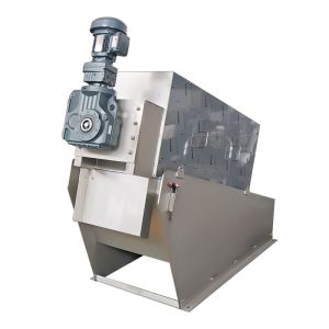 Screw Press Stainless Multi Disk Sludge Thickening Equipment