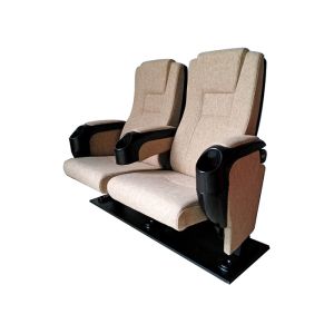 Fireproof Foam Density Public Theater Seating Movie Theater Chairs