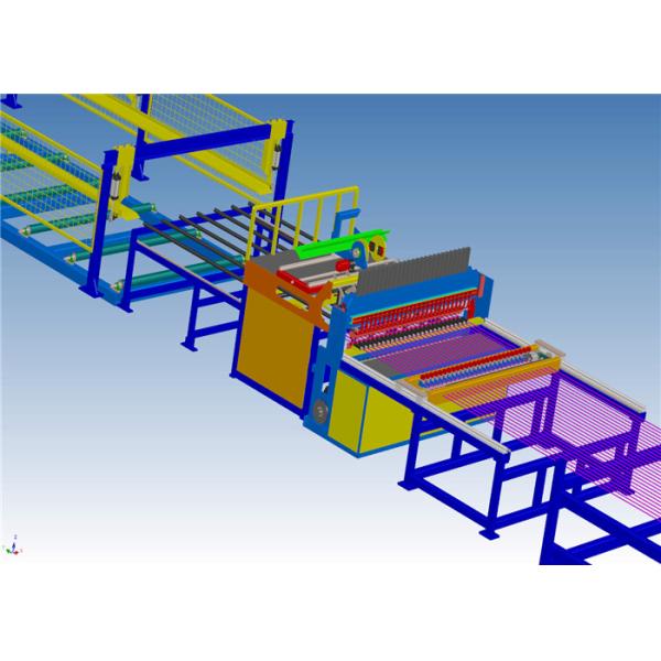 Buy PLC Program Controlled Fence Mesh Welding Machine 5 - 12 mm CE ISO9001 at wholesale prices