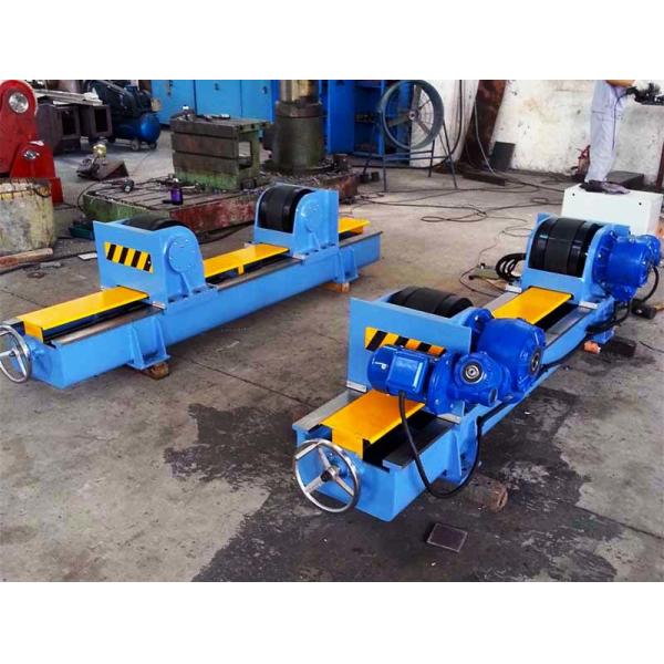 Customized Lead Screw Adjustment Pipe Welding Rotator , 10T 90 Inches Tank