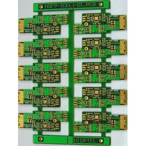 Buy cheap 6 Layers 15 micro inch flash gold finishing PCB from wholesalers