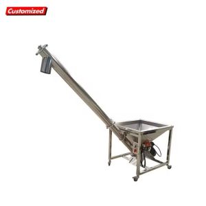 Full Payment Powder Milk Powder Sugar Coffee Starch Additives Screw Conveyor