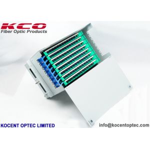96 Core Rack Mount Fiber Optic Patch Panel Terminal Box ODF Unit / 96fo Steel