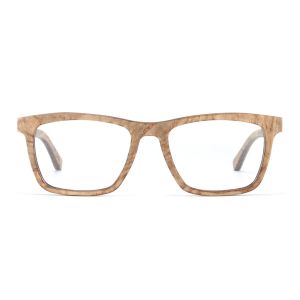 Bamboo Classic Black oak Wooden Optical Glasses Engraving Logo