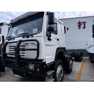 Sinotruk HOWO 8X4 Cargo Truck 400hp 12 Wheels Ghost Face Cab