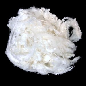 Raw White Viscose Staple Fiber 1.5D×38mm Skin Friendly For Weaving / Knitting