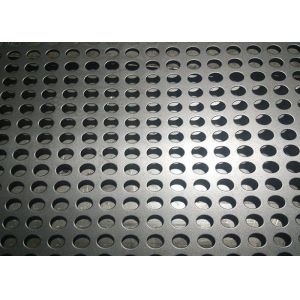 1m Long Perforated Aluminum Sheet With 10mm Hole