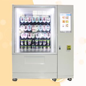 Quality Automatic Smart Vending Machine Salad Vegetable Fruit Coolant With Conveyor Belt for sale