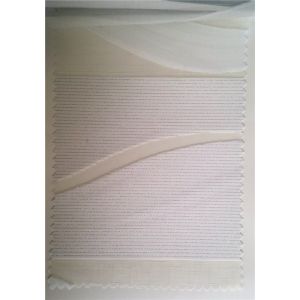 Carved zebra blinds fabric/rainbow blinds fabric /blackout zebra fabric