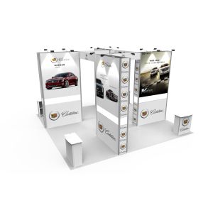 Quality Portable Exhibition Custom Tradeshow Booth Aluminum Frame Material for sale