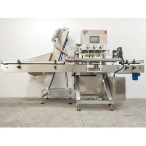 China YIMU CM300 Automatic In-Line Lug Cap Screw Press Capping Machine: Full-Automatic Sealing Solution for Small Businesses on sale