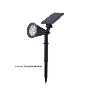 Quality Remote Control IP44 Outdoor Solar Spotlight 180 Degree Adjustable for sale