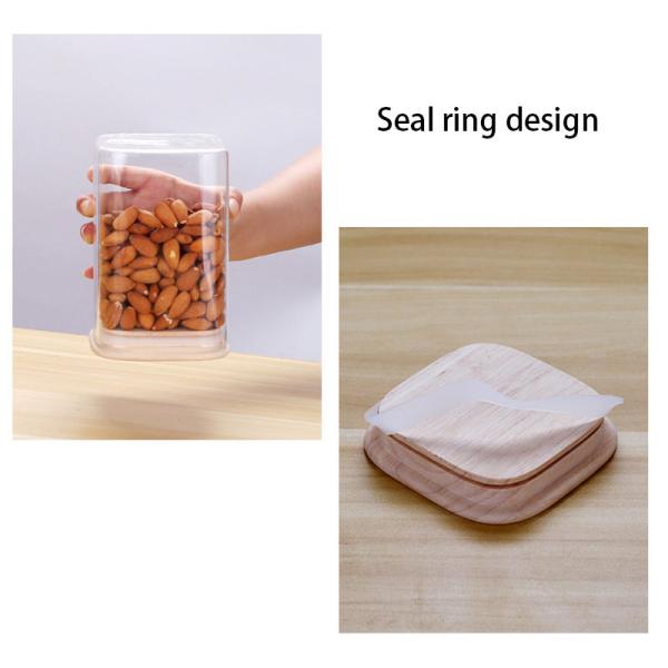 Lead Free 650ml Borosilicate Wide Mouth Food Jar