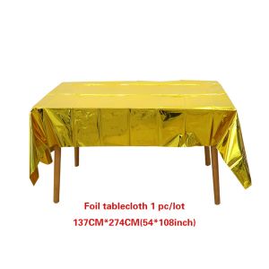 Custom Logo Printed Waterproof Banquet Tablecloths 137x274cm