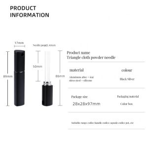 Modern Design Style HIGHWIN 58mm Bag Shape Steel Coffee Stirrer for Espresso Tea