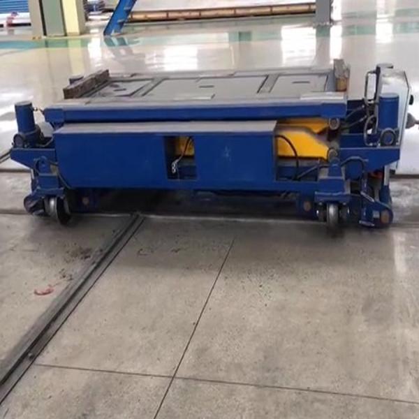 Buy Turning Track Hydraulic Industrial Rail Cart 35 Tons Electric at wholesale prices