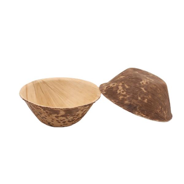 Buy Customized Biodegradable Wooden Disposable Bamboo Bowl For Wedding at wholesale prices