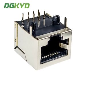 RJ45 Connector 1X1 10P8C With Shielded Communication Interface DGKYD5621118GWA2D