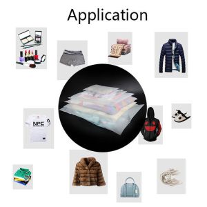 Dustproof CPE Zipper Bag Customizable Custom Clothing Packaging Bags Clear