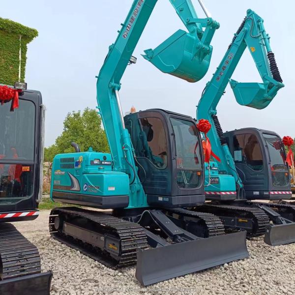 2016 Used Kobelco SK75-8 Hydraulic Crawler Excavator with Original Hydraulic Valve