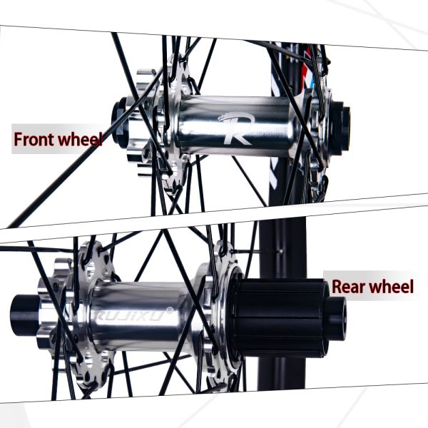 Double-layer Aluminum Alloy MTB Wheelset with Six-claw 120 Sound Hub and 30mm Rim for High Strength Performance