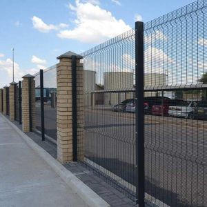 High Security Anticlimb 358 Mesh Fencing Clear View Clearvu Prison