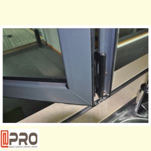 Accordion Folding Window Doors / Aluminium Folding Window Dust Resistance