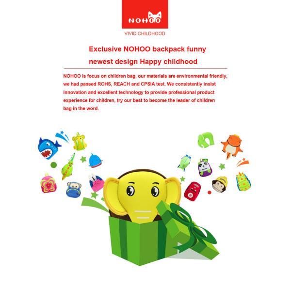 Cute 3D Cartoon Kids Sling Bag Waterproof Long Strip 16.5*16.5*8cm