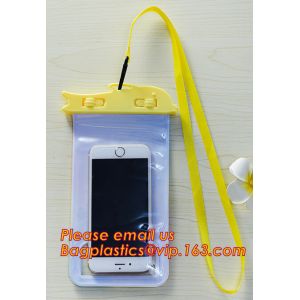 Hot product Hign quality PVC universal custom logo mobile phone waterproof bag,