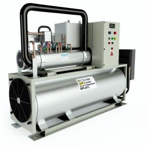 DC Inverter VRF Heat Exchange Scroll Compressor 60-65% Efficiency