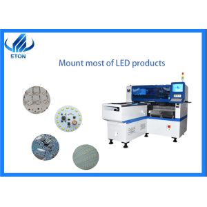 Quality Multifunctional LED Light Bulb Making Machine 45K CPH 12Nozzles SMT Pick And Place Machine for sale