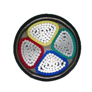 Al Conductor Four Core Armoured Cable NA2XBY 240 Sq Mm Aluminium Cable