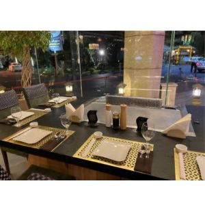 China 304 Stainless Steel Hibachi Grill Table With 500x380mm Cooking Area on sale