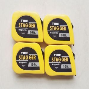 Universal Steel Race Car 1/4 Wide Blade x10 Foot Tire Stagger Tape Measure Tool