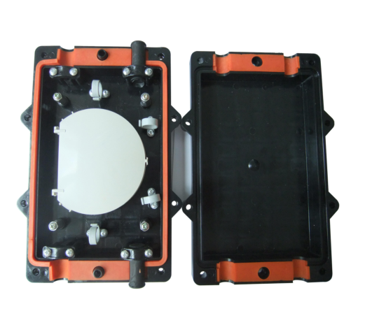 IP68 24 cores fiber optic cable splice closure dimension 250×200×50 mm